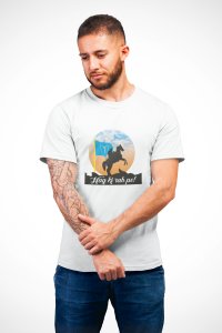 Ertugrul Creative Illustration - White - The Ertugrul Ghazi - 100% cotton t-shirt for Men with soft feel and a stylish cut