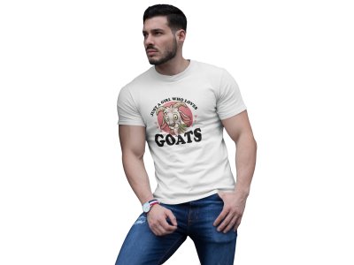 Just a girl who loves Illustration art - Printed Tees for men - super comfy - designed for fun and creative atmosphere around you - youth oriented design - 48