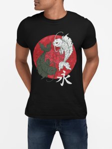 Graphic printed black T-shirts - Men's stylish clothing - Cool tees for boys