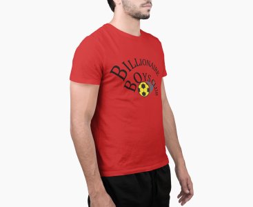 Billionaire boys club - Red - Printed - Sports cool Men's T-shirt