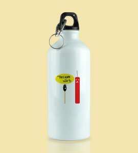 Diwali Cracker Fun sipper bottle - 'Teri Mujhse Fatthi Hai' Moment