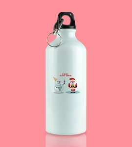 Snowman Chatters: Funny Designed Sipper Bottle by (brand) Best Gift For Boys Girls
