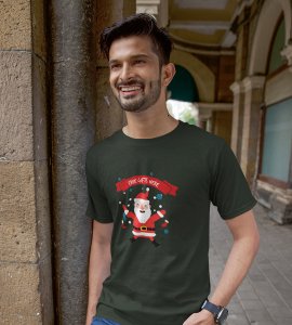 Free Gifts: Best Printed T-shirt (Green) Perfect Gift For Christmas Eve