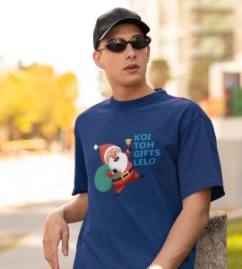 Everyone Take Gifts : Best Printed T-shirt (Blue) Most Liked Gift For Boys Girls
