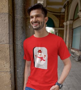 I Love Santa : Cute And Beautiful Printed T-shirt (Red) Best Gift For Boys Girls