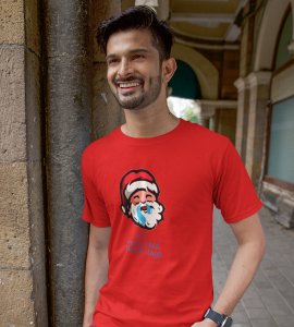 Very Cold Winter : Best Printed T-shirt (Red) Perfect Gift For Boys Girls