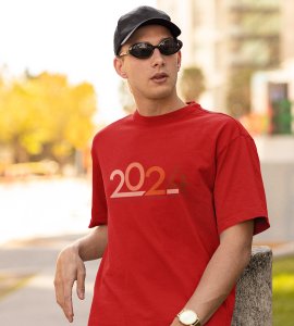 2024 Has Arrived : Cute Printed T-shirt For Kids (Red) Best Gift For Kids