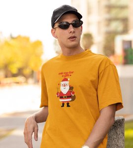 Ask Me For A Gift: Funny Printed T-shirt (Yellow) Best Gift For Boys Girls