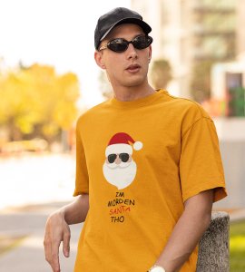 I Am Modern Santa : Cute Printed T-shirt (Yellow)Best Gift For Boys Girls