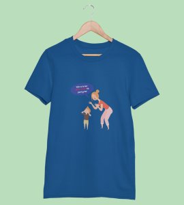 Go Enjoy Your Party BluePrinted T-shirt For Mens On New Year Theme