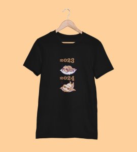 Sleep More Black Graphic Printed T-shirt For Mens Boys