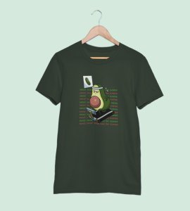 Next Year New Me Green Men Printed T-shirt For Mens Boys