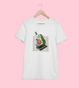 Next Year New Me White Men Printed T-shirt For Mens Boys