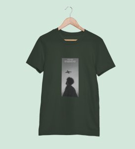 Riotous Peace, Urban Essentials: Elevate Everyday Style with Green Front Graphic Tee