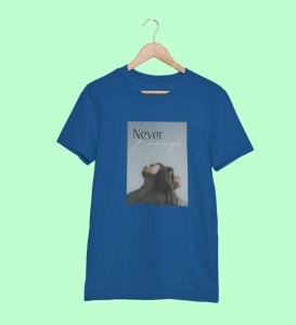 Inadequate, City Lights Collection: Blue Front Graphic Oversized Tee - Men's Style Defined