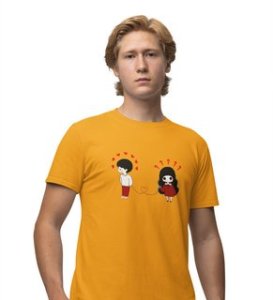 Deep Connection: (yellow) T-Shirt For Singles