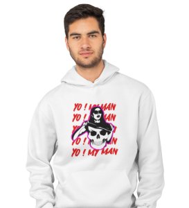 Lover's Paradise: Sublimation Printed (white) Hoodies For Singles