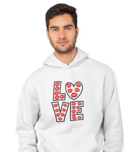 Pure Love: Amazing Printed (white) Hoodies For Singles
