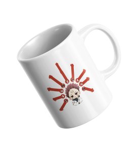 Nine Faced Anime Sublimated  350ml Coffee Mug