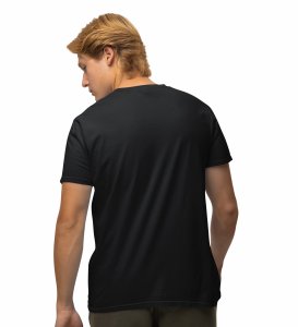 What happens in the mountain - Yellow Printed t-shirts - Clothes for travellers and riders -for mens - suitable for all kinds of Adventurous journey- best gifting item for friends and family.