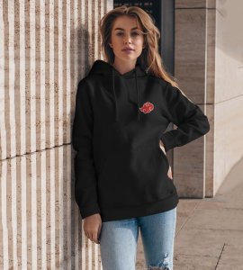 The Master of Clay with a Legacy of Art and Chaos Printed Black Cotton Hoodie For Women