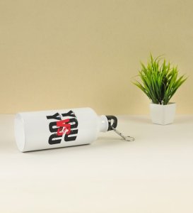 Personal Growth: You vs. You Printed Aluminium Water Bottle 600ml