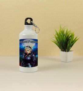 Fantasy Lady Warrior Theme Aluminium Printed Sipper Bottle 600ml