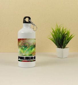 Action Hero with Fatal Energy Style Aluminium Printed Sipper Bottle 600ml